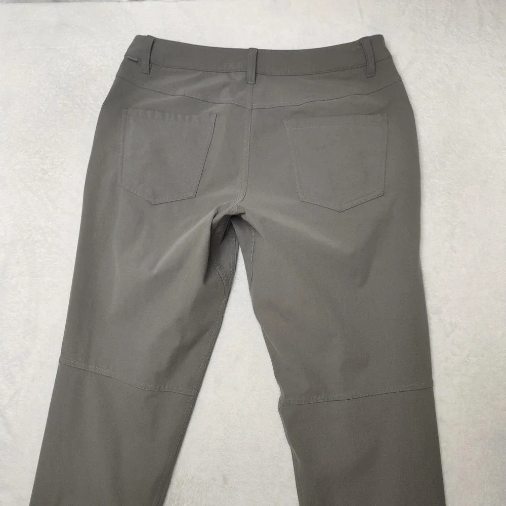 Lululemon Pants Mens 30x31 Gray Golf Commuter Chino Slim Twill Stretch Pockets